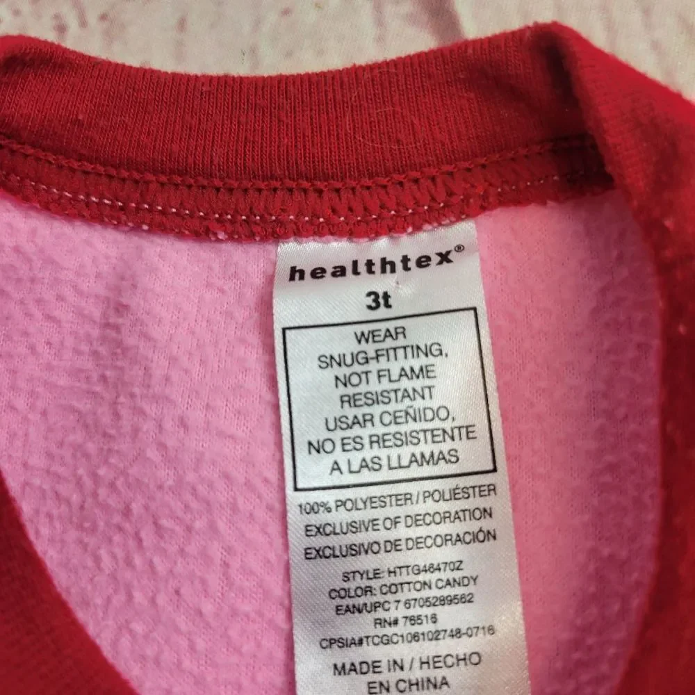 Healthtex bunny pajamas 3T